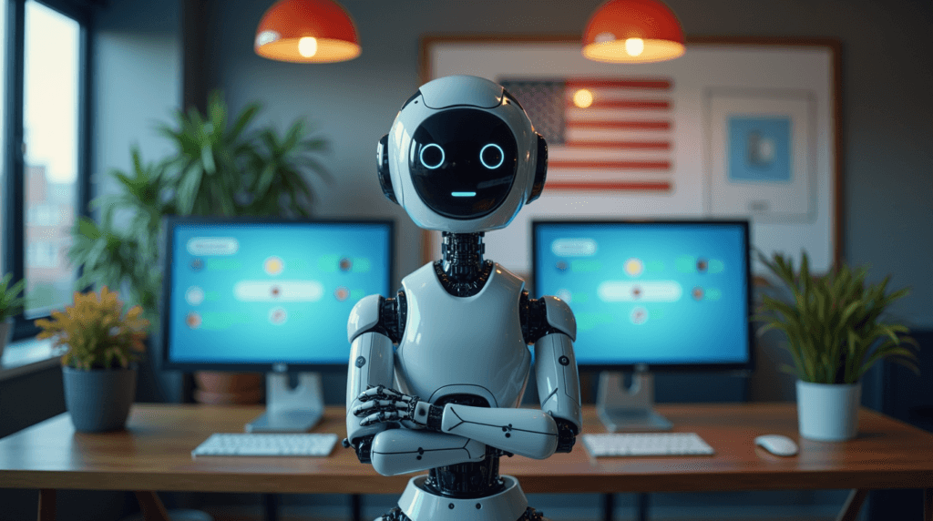 AI business tools 2025 in USA biz office