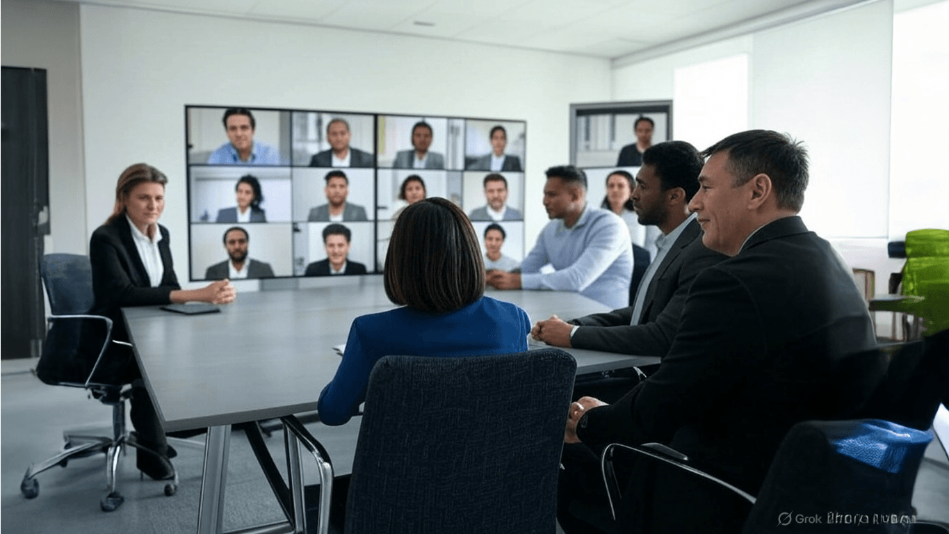 Remote work tools 2025 in USA virtual meeting