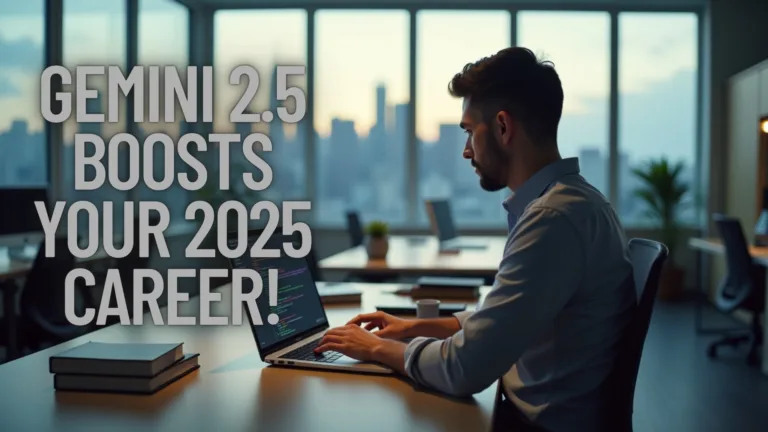 Dream job skills 2025 with Gemini 2.5 in SF