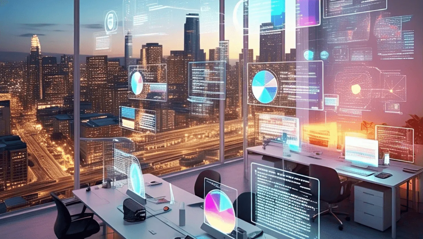 San Francisco AI business 2025 tech glow